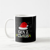 Gen Z Claus Christmas Lights Santa Pajama Family M Koffiemok (Links)