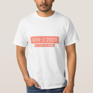 Gen-Z doet het voor de leden T-shirt