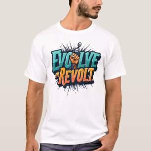 Gen Z Evolve of Revolt - Vette Patriottische Verkl T-shirt