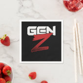 Gen Z Millenials Generation Z Boomers Gift Servet (Insitu)