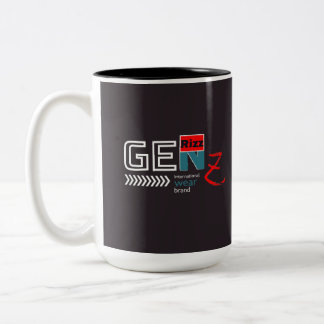 Gen Z Rizz streetwear Trendy Urban Fashion Tweekleurige Koffiemok