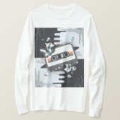 Gen-Z Streetwear met Vaporwave Glitch & Tech Vibe T-shirt (Design voorkant)