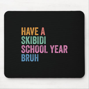Gen Z terug naar school, hebben een Skibidi school Muismat