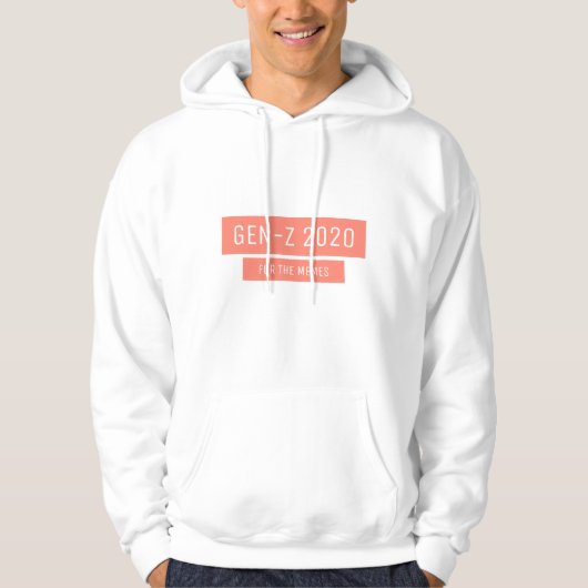 Gen-Z voor de leden Hoodie (Voorkant)