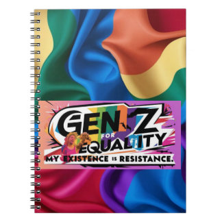 Gen Z voor gelijkheid – Mijn bestaan is verzet teg Notitieboek