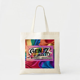 Gen Z voor gelijkheid – Mijn bestaan is verzet teg Tote Bag