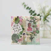 "Gena" Faith-gebaseerd platte Wenskaart (Staand voorkant)