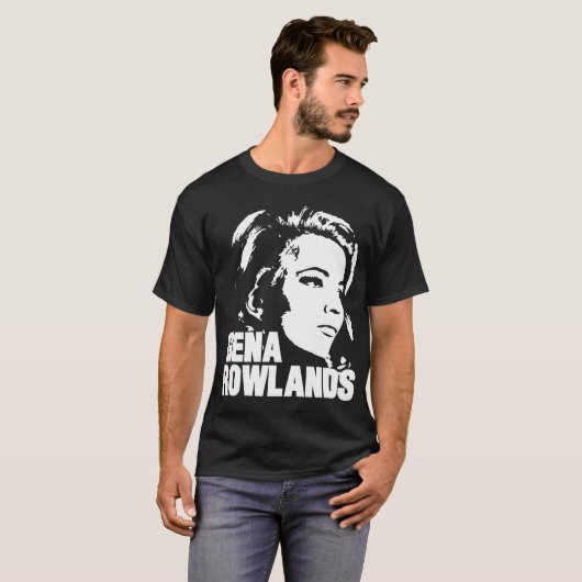 Gena Rowlands actress designs T-shirt (Voorkant volledig)