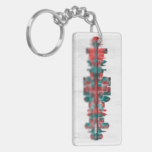 Gena Skyline Sleutelhanger (Voorkant Links)