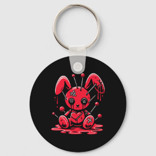 Genaaide Bunny Rabbit Pastel Gothic Anime Kawaii G Sleutelhanger