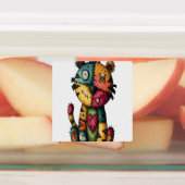 Genaaide Sticker Pack – Bunny, Hippo & Tiger Cat (Aangebracht)