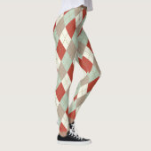Genaakte kleuren, kerstpatronen leggings (Rechts)