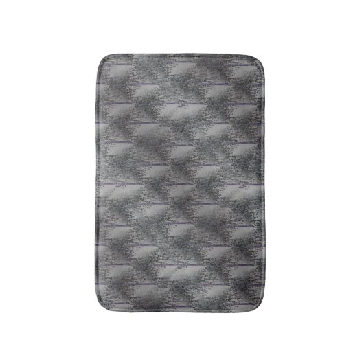 Genaakte schaduwen van het grijze flessenpatroon v badmat (Voorkant Verticaal)