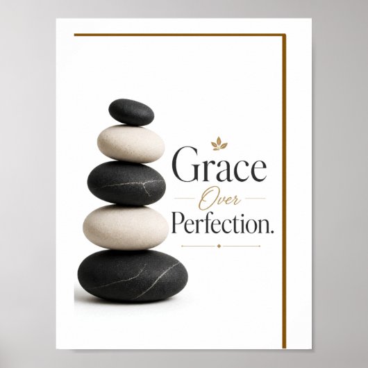Genade boven perfectie poster (Voorkant)