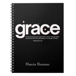 Genade Efeziërs 2:8 Notitieboek