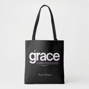 Genade Efeziërs 2:8 Tote Bag