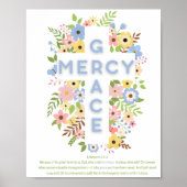 Genade en Barmhartigheid Poster (Voorkant)