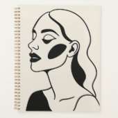 Genade en elegantie het portret van een edelvrouw planner (Voorkant)
