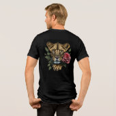 Genade en kracht Tri-Blend shirt (Achterkant volledig)