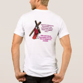 Genade in de Kribbe Tri-Blend Shirt (Achterkant)