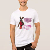 Genade in de Kribbe Tri-Blend Shirt (Voorkant)