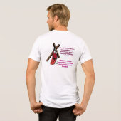 Genade in de Kribbe Tri-Blend Shirt (Achterkant volledig)