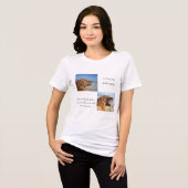 Genade in elke herinnering Tri-Blend shirt (Voorkant volledig)