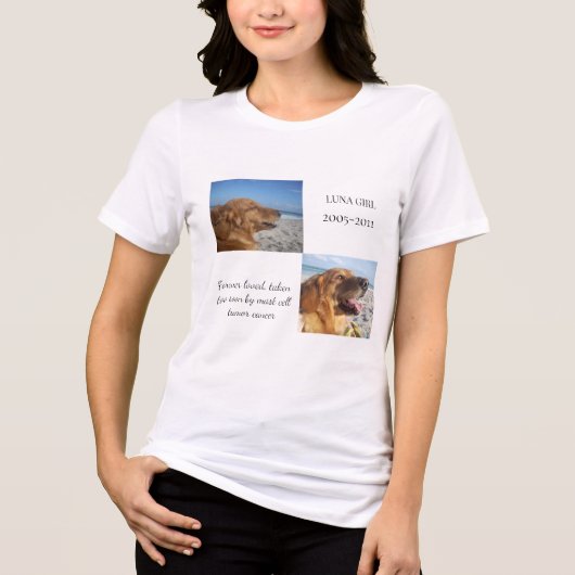 Genade in elke herinnering Tri-Blend shirt (Voorkant)