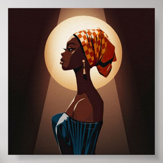 Genade in het licht: een portret van schoonheid en poster (Voorkant)