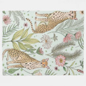 Genade in het wild fleece deken (Voorkant (Horizontaal))