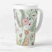 Genade in het wild latte mok (Rechterhoek)