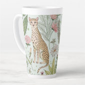 Genade in het wild latte mok (Linkerhoek)