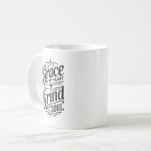 Genade in mijn hart, Grind in mijn ziel Koffiemok (Voorkant links)