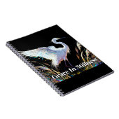 "Genade in stilte" Fantasy Reiger Notitieboek (Rechterzijde)