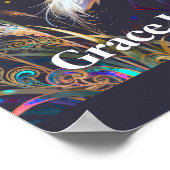 "Genade in stilte" Fantasy Reiger Poster (Hoek)