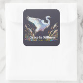 Genade In Stilte Sticker (Tas)