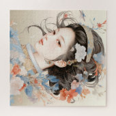 Genade in Traditionele Chinese Vrouwen Legpuzzel (Horizontaal)