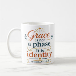 Genade is geen fase, het is identiteit in Christus Koffiemok