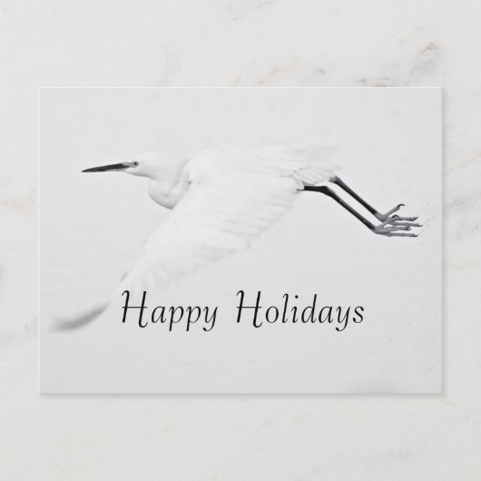 Genade van een Reiger Prettige Feestdagen (Voorkant)