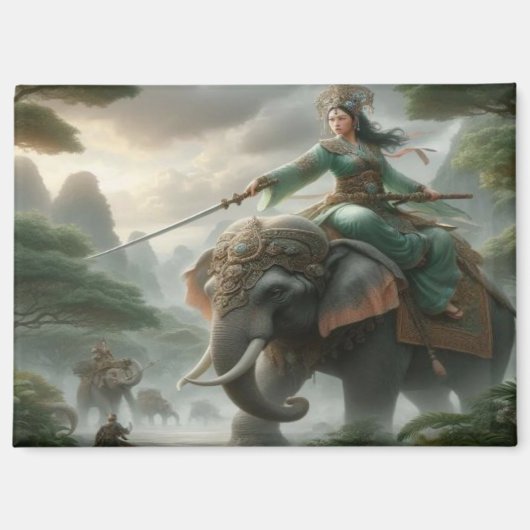 Genade van Jade Magnet (Voorkant)