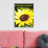 genade, vrede en liefde bijbel vers verpakt canvas (Insitu (Woonkamer))