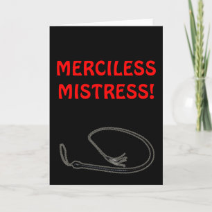 GENADELOZE MEESTERES! KAART