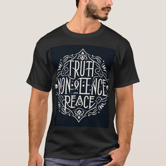 Genadevolle woorden van deugd" t-shirt (Voorkant)