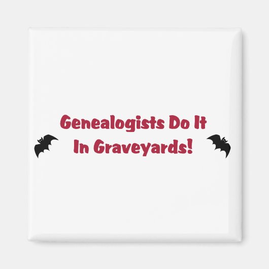 Genalisten doen het op graveyards magneet (Voorkant)