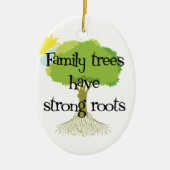 Genalogie Family Tree Ornament (Voorkant)