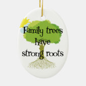 Genalogie Family Tree Ornament (Achterkant)