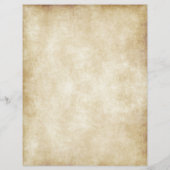 Genalogie Lineage Sheet Flyer (Achterkant)