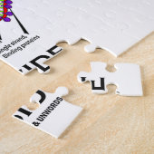 Genalogisch DNA Inside (Genalogist Attitude) Legpuzzel (Zijkant)