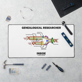 Genalogisch onderzoeker in DNA-replicatie Bureaumat