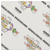 Genalogisch onderzoeker in DNA-replicatie Stof (Close Up)